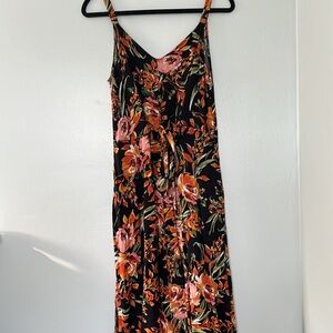 Mid- length, floral jumpsuit, Women’s Medium